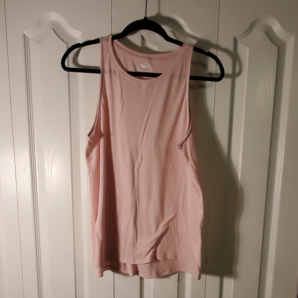 NEW Old Navy relaxed fit blush tank top size M
